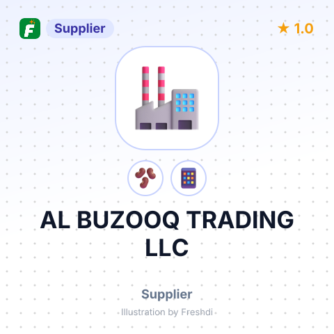 AL BUZOOQ TRADING LLC – summary card, no photo uploaded yet