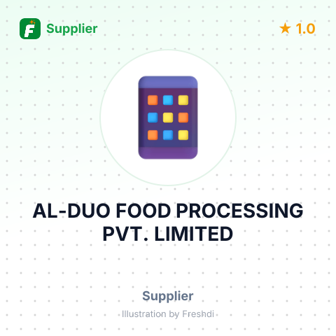 AL-DUO FOOD PROCESSING PVT. LIMITED – summary card, no photo uploaded yet