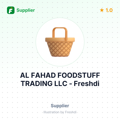 AL FAHAD FOODSTUFF TRADING LLC – summary card, no photo uploaded yet