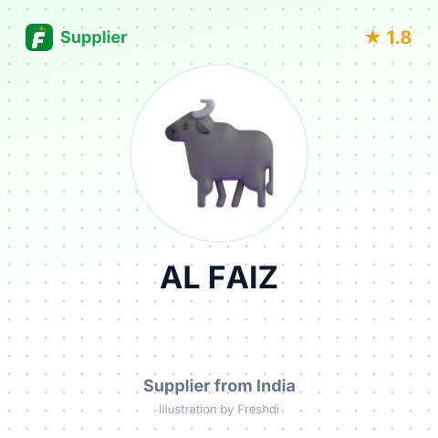 AL FAIZ – summary card, no photo uploaded yet