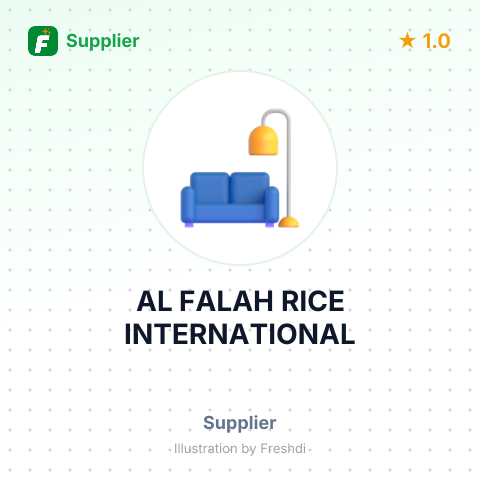 AL FALAH RICE INTERNATIONAL – summary card, no photo uploaded yet