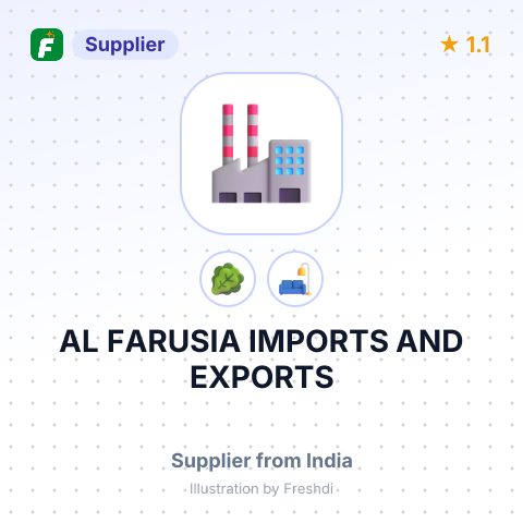 AL FARUSIA IMPORTS AND EXPORTS – summary card, no photo uploaded yet