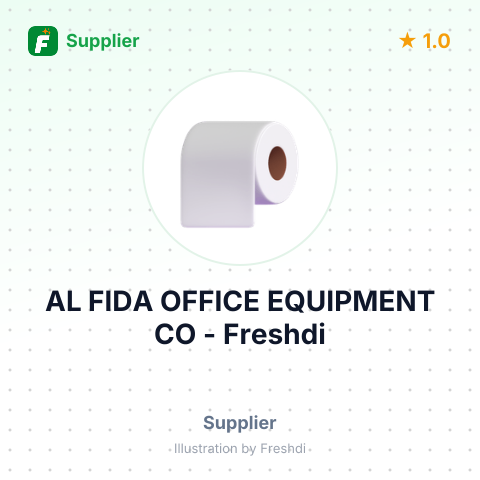 AL FIDA OFFICE EQUIPMENT CO – summary card, no photo uploaded yet