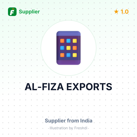 AL-FIZA EXPORTS – summary card, no photo uploaded yet