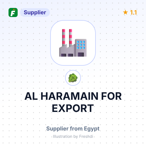 AL HARAMAIN FOR EXPORT – summary card, no photo uploaded yet