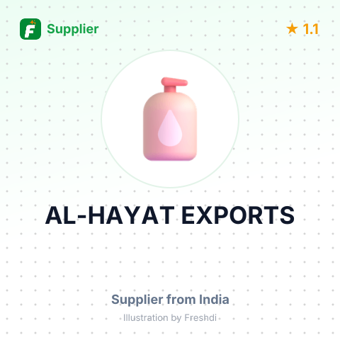 AL-HAYAT EXPORTS – summary card, no photo uploaded yet
