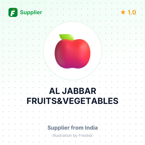 AL JABBAR FRUITS&VEGETABLES – summary card, no photo uploaded yet