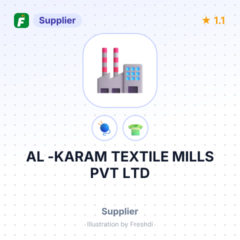 AL -KARAM TEXTILE MILLS PVT LTD – summary card, no photo uploaded yet