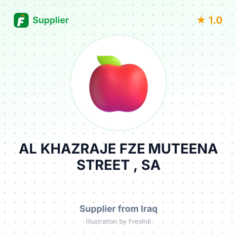 AL KHAZRAJE FZE MUTEENA STREET , SA – summary card, no photo uploaded yet