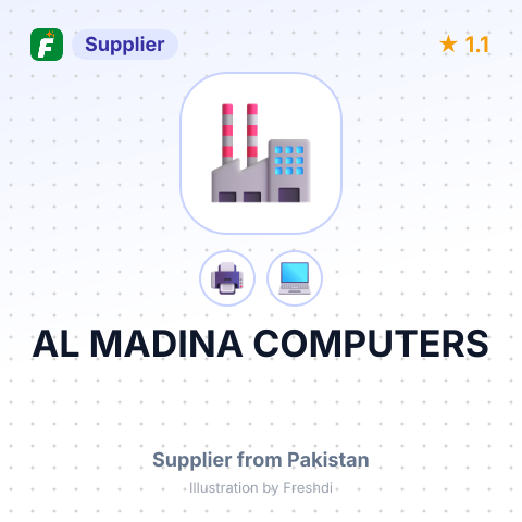 AL MADINA COMPUTERS – summary card, no photo uploaded yet