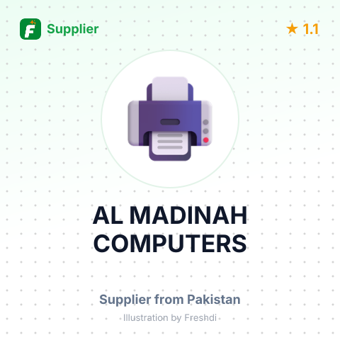 AL MADINAH COMPUTERS – summary card, no photo uploaded yet