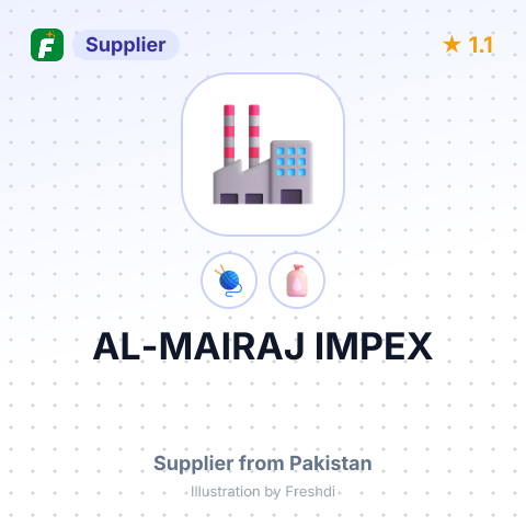 AL-MAIRAJ IMPEX – summary card, no photo uploaded yet