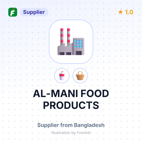 AL-MANI FOOD PRODUCTS – summary card, no photo uploaded yet