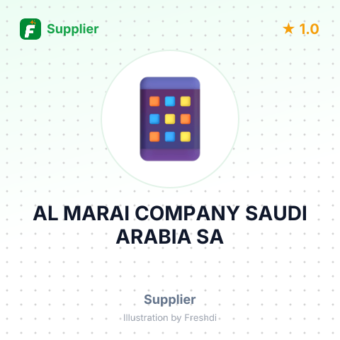 AL MARAI COMPANY SAUDI ARABIA SA – summary card, no photo uploaded yet