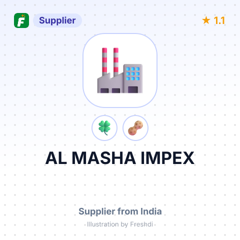 AL MASHA IMPEX – summary card, no photo uploaded yet