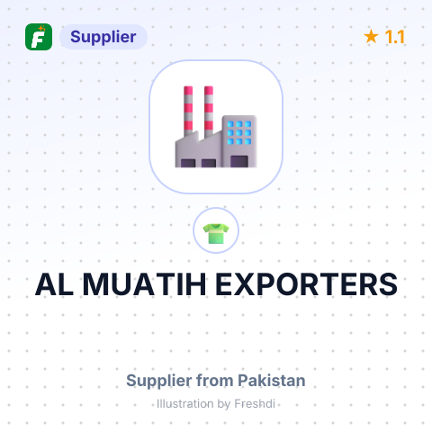 AL MUATIH EXPORTERS – summary card, no photo uploaded yet