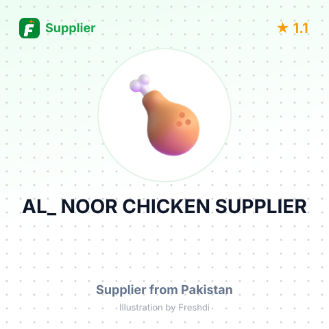 AL_ NOOR CHICKEN SUPPLIER  – summary card, no photo uploaded yet