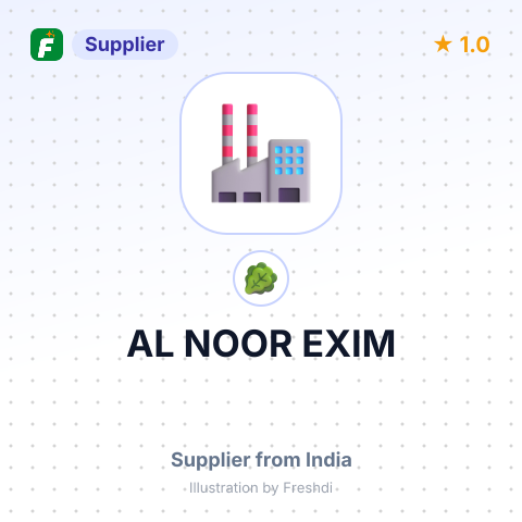 AL NOOR EXIM – summary card, no photo uploaded yet