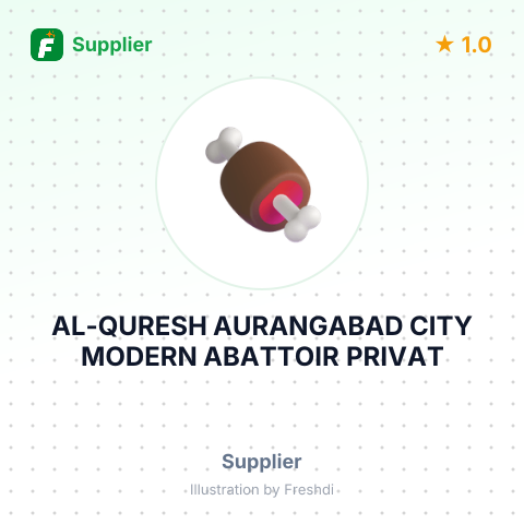 AL-QURESH AURANGABAD CITY MODERN ABATTOIR PRIVAT – summary card, no photo uploaded yet