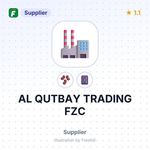 AL QUTBAY TRADING FZC – summary card, no photo uploaded yet