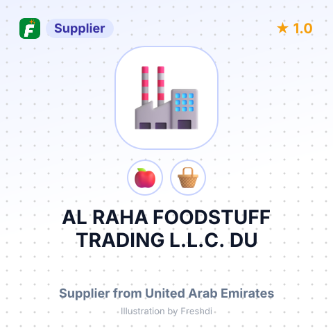 AL RAHA FOODSTUFF TRADING L.L.C. DU – summary card, no photo uploaded yet