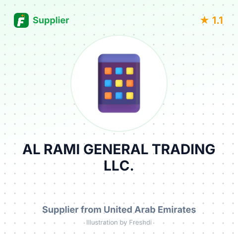 AL RAMI GENERAL TRADING LLC. – summary card, no photo uploaded yet
