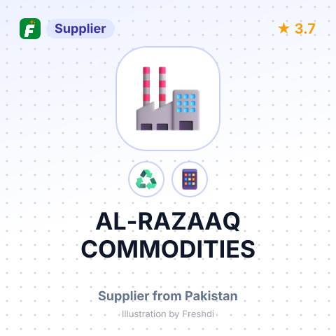 AL-RAZAAQ COMMODITIES – summary card, no photo uploaded yet