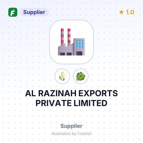 AL RAZINAH EXPORTS PRIVATE LIMITED – summary card, no photo uploaded yet