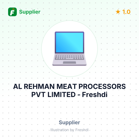 AL REHMAN MEAT PROCESSORS PVT LIMITED – summary card, no photo uploaded yet