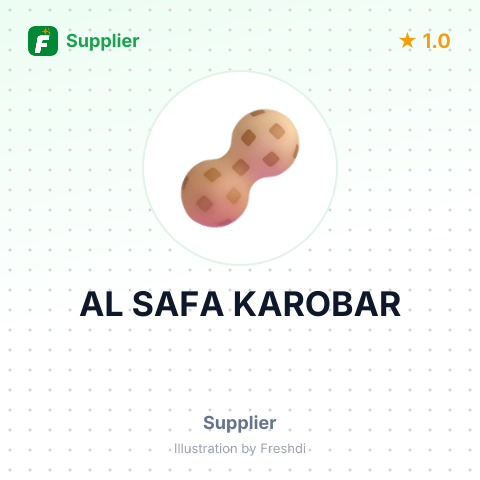AL SAFA KAROBAR – summary card, no photo uploaded yet