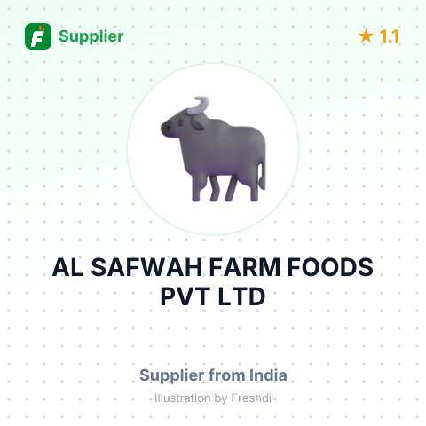 AL SAFWAH FARM FOODS PVT LTD – summary card, no photo uploaded yet