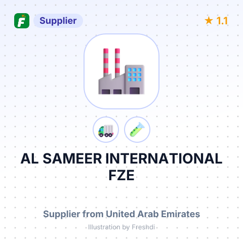 AL SAMEER INTERNATIONAL FZE – summary card, no photo uploaded yet