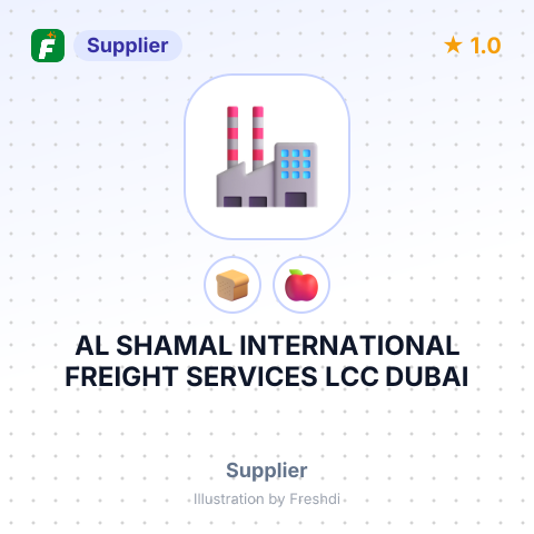 AL SHAMAL INTERNATIONAL FREIGHT SERVICES LCC DUBAI – summary card, no photo uploaded yet