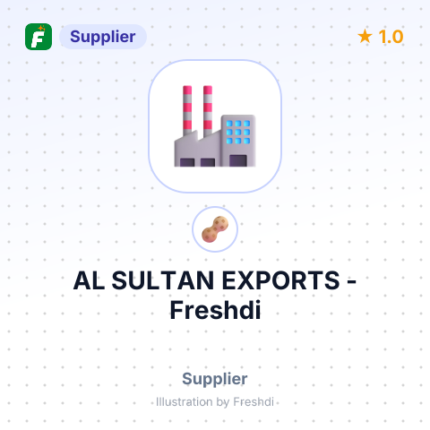 AL SULTAN EXPORTS – summary card, no photo uploaded yet