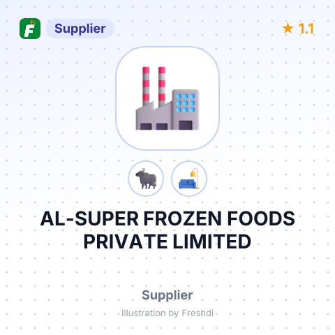 AL-SUPER FROZEN FOODS PRIVATE LIMITED – summary card, no photo uploaded yet