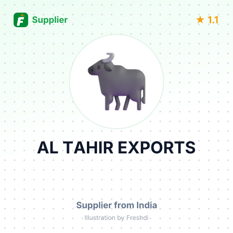 AL TAHIR EXPORTS – summary card, no photo uploaded yet