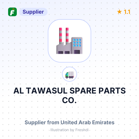 AL TAWASUL SPARE PARTS CO. – summary card, no photo uploaded yet