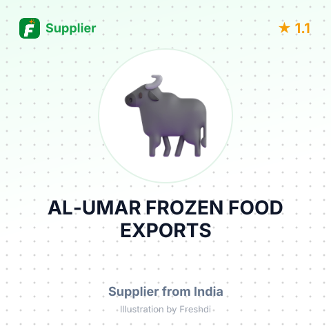 AL-UMAR FROZEN FOOD EXPORTS – summary card, no photo uploaded yet