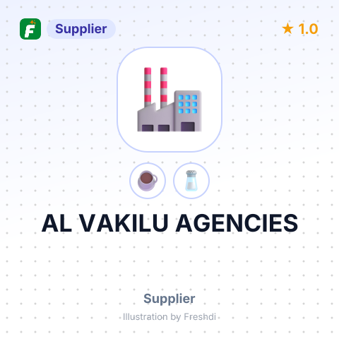 AL VAKILU AGENCIES – summary card, no photo uploaded yet