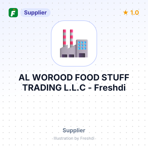 AL WOROOD FOOD STUFF TRADING L.L.C – summary card, no photo uploaded yet