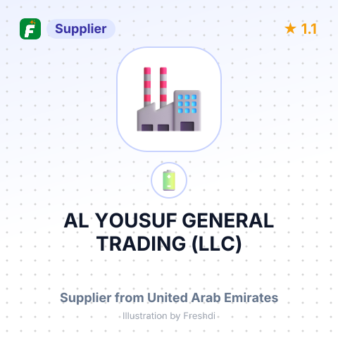 AL YOUSUF GENERAL TRADING (LLC) – summary card, no photo uploaded yet