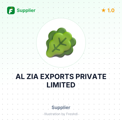 AL ZIA EXPORTS PRIVATE LIMITED – summary card, no photo uploaded yet