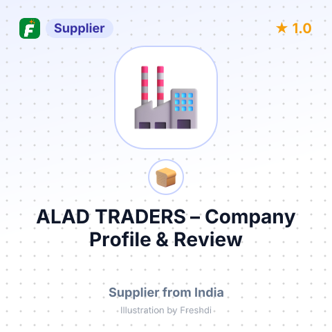 ALAD TRADERS – summary card, no photo uploaded yet