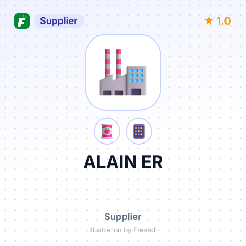 ALAIN ER – summary card, no photo uploaded yet