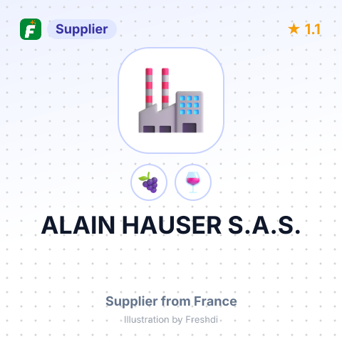 ALAIN HAUSER S.A.S. – summary card, no photo uploaded yet