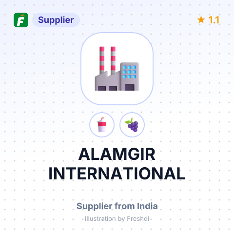 ALAMGIR INTERNATIONAL – summary card, no photo uploaded yet