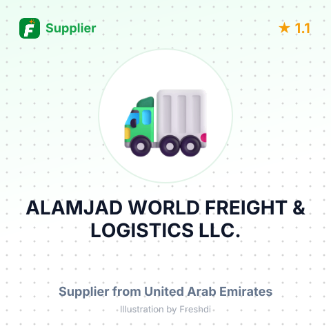 ALAMJAD WORLD FREIGHT & LOGISTICS LLC. – summary card, no photo uploaded yet