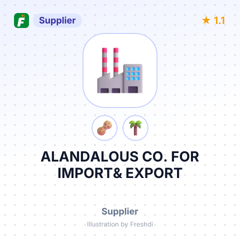 ALANDALOUS CO. FOR IMPORT& EXPORT – summary card, no photo uploaded yet