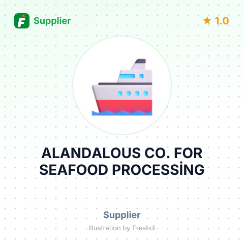 ALANDALOUS CO. FOR SEAFOOD PROCESSİNG – summary card, no photo uploaded yet