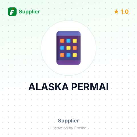 ALASKA PERMAI – summary card, no photo uploaded yet